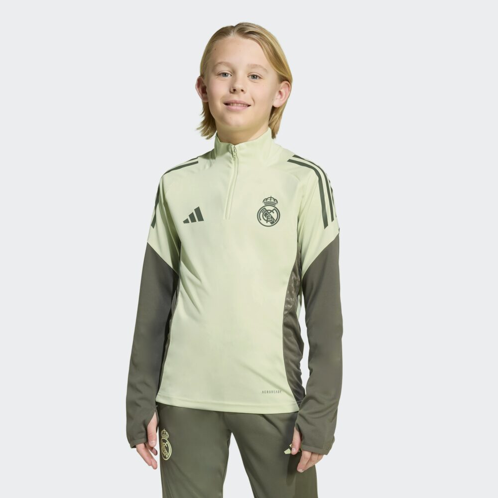 ADIDAS REAL MADRID TR TOP Y GUL/GRÆN - Image 9