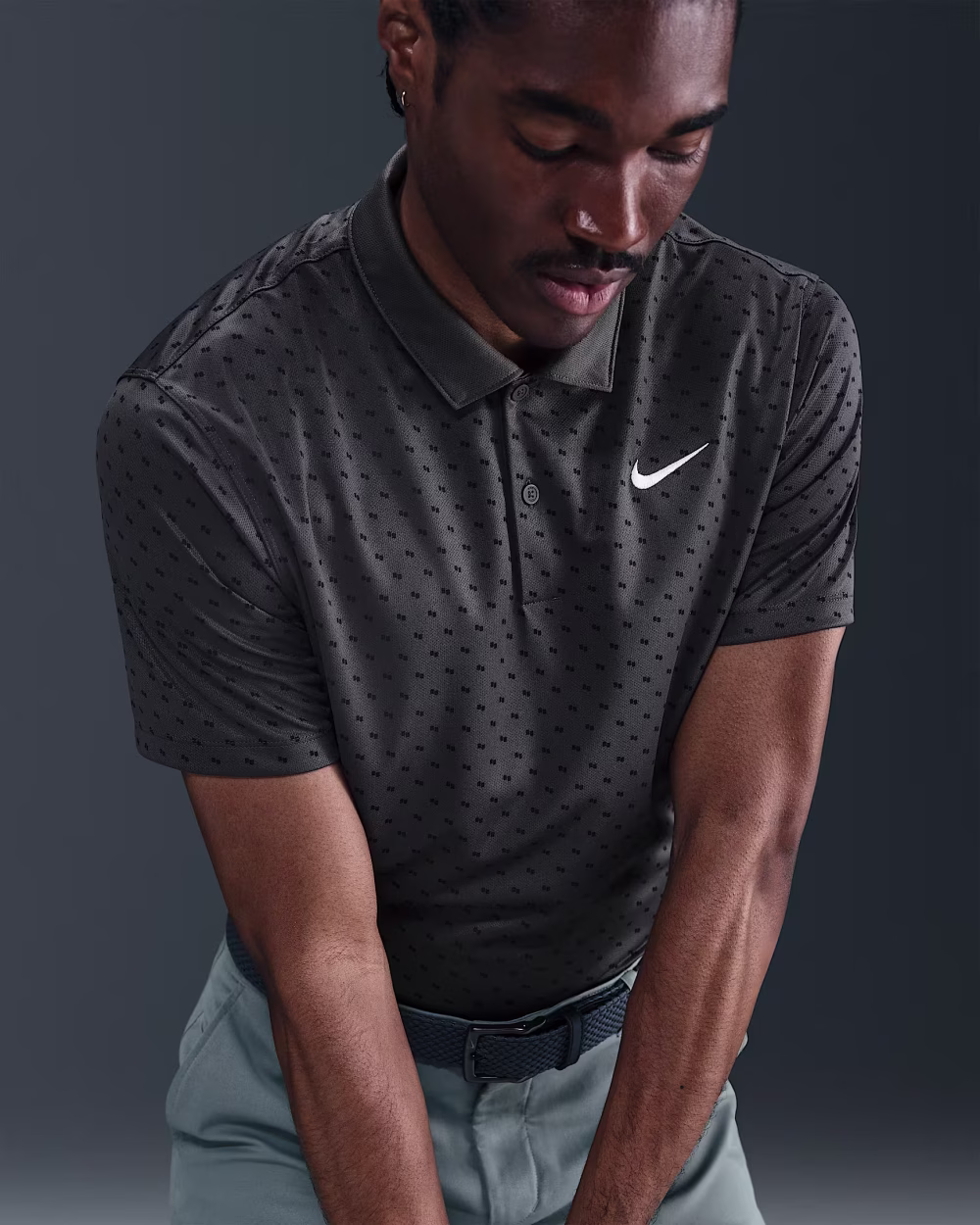 NIKE MENS DF VICTORY POLO BOLUR GRÁR GOLF