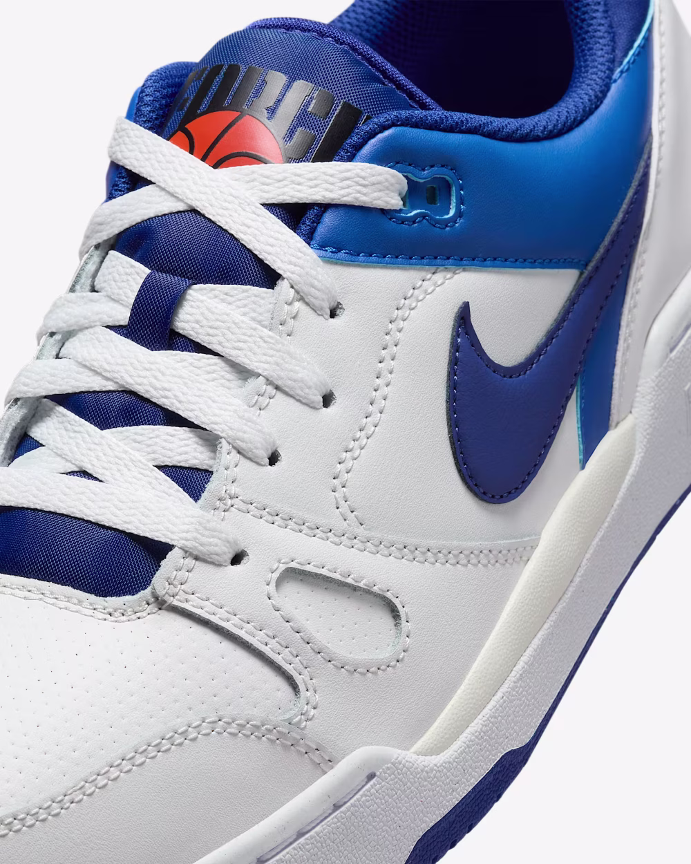 Nike Full Force Low Men's Shoes  BLÁIR/HVÍTIR - Image 3