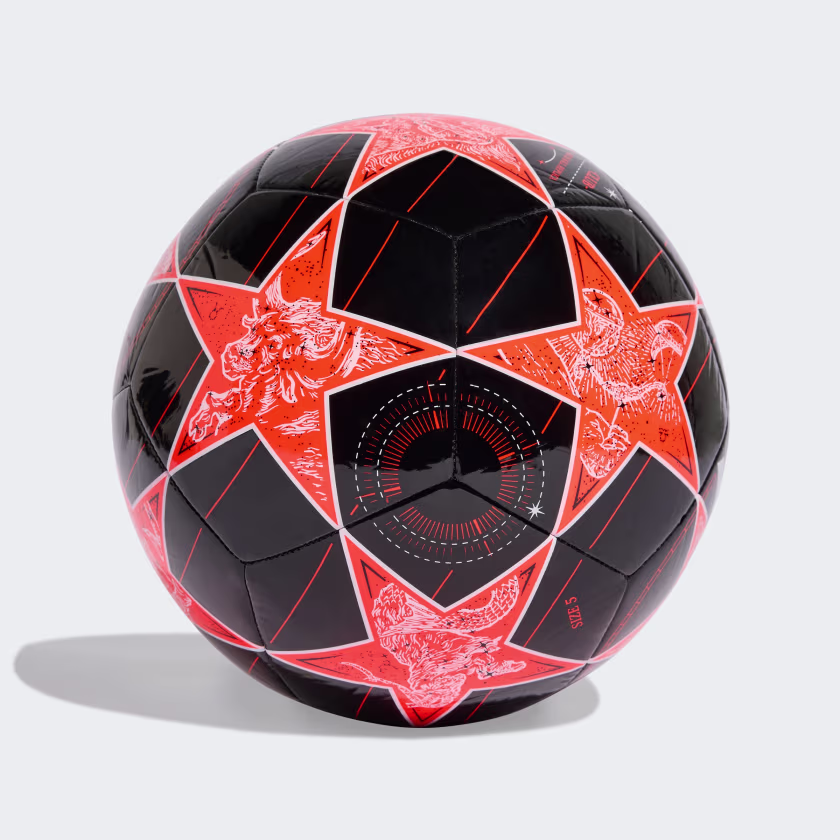 ADIDAS UCL CLUB BOLTI SVARTUR/APPELSÍNUGULUR