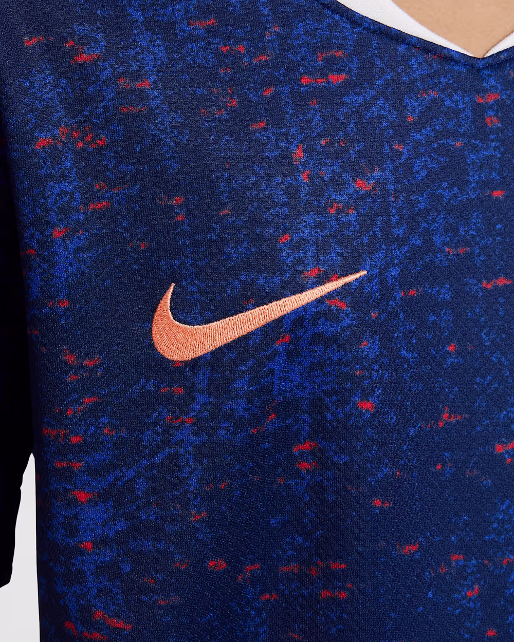 FFF 2025 Stadium Home (Womens Team) Big Kids Nike Dri-FIT Soccer Replica Jersey Frakkland - Image 5