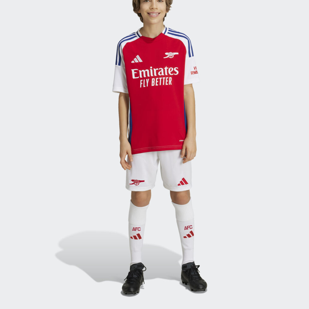 Adidas Arsenal FC Home barnastuttbuxur 24/25 - Image 7