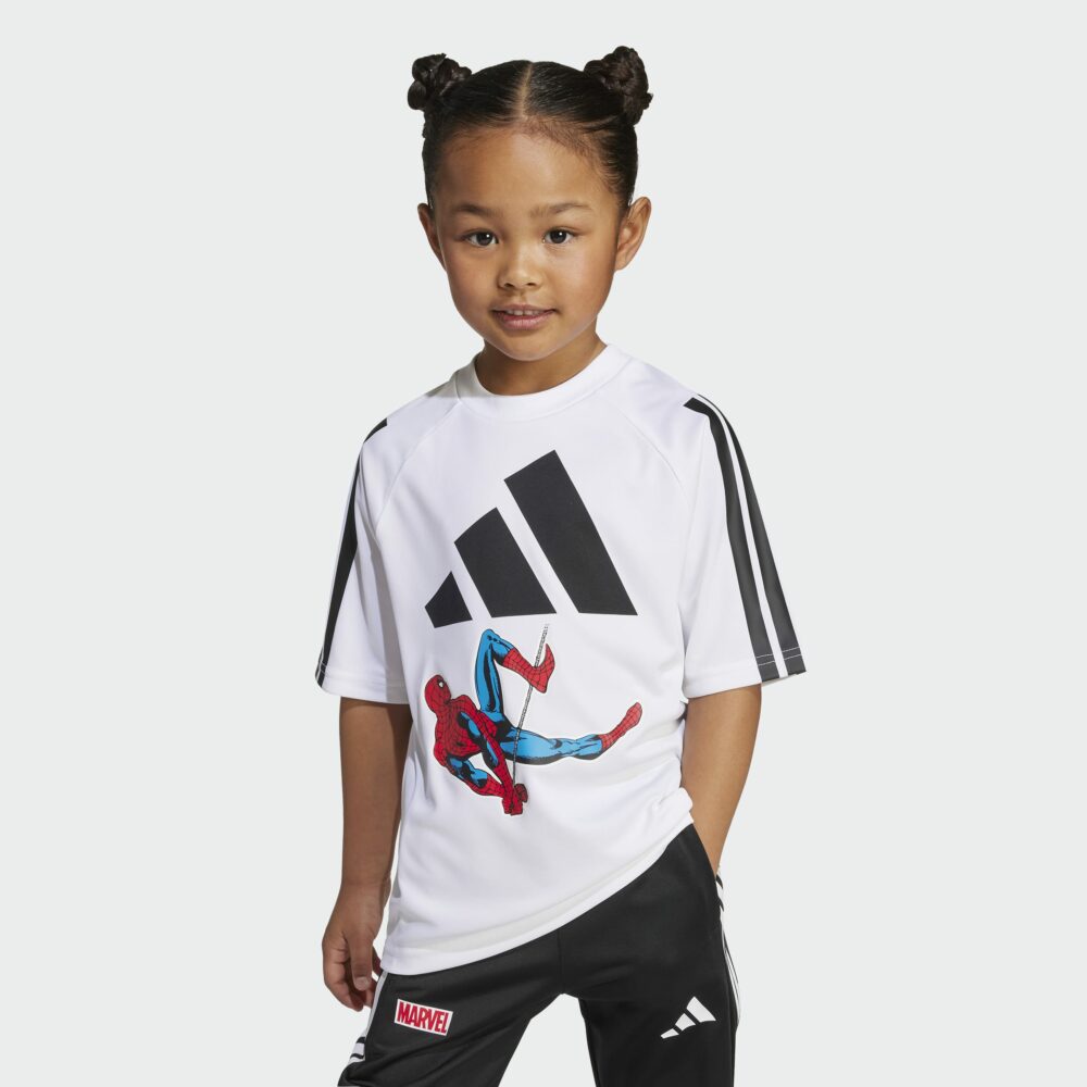 ADIDAS LK MARVEL SPIDER MAN BOLUR HVÍTUR - Image 2