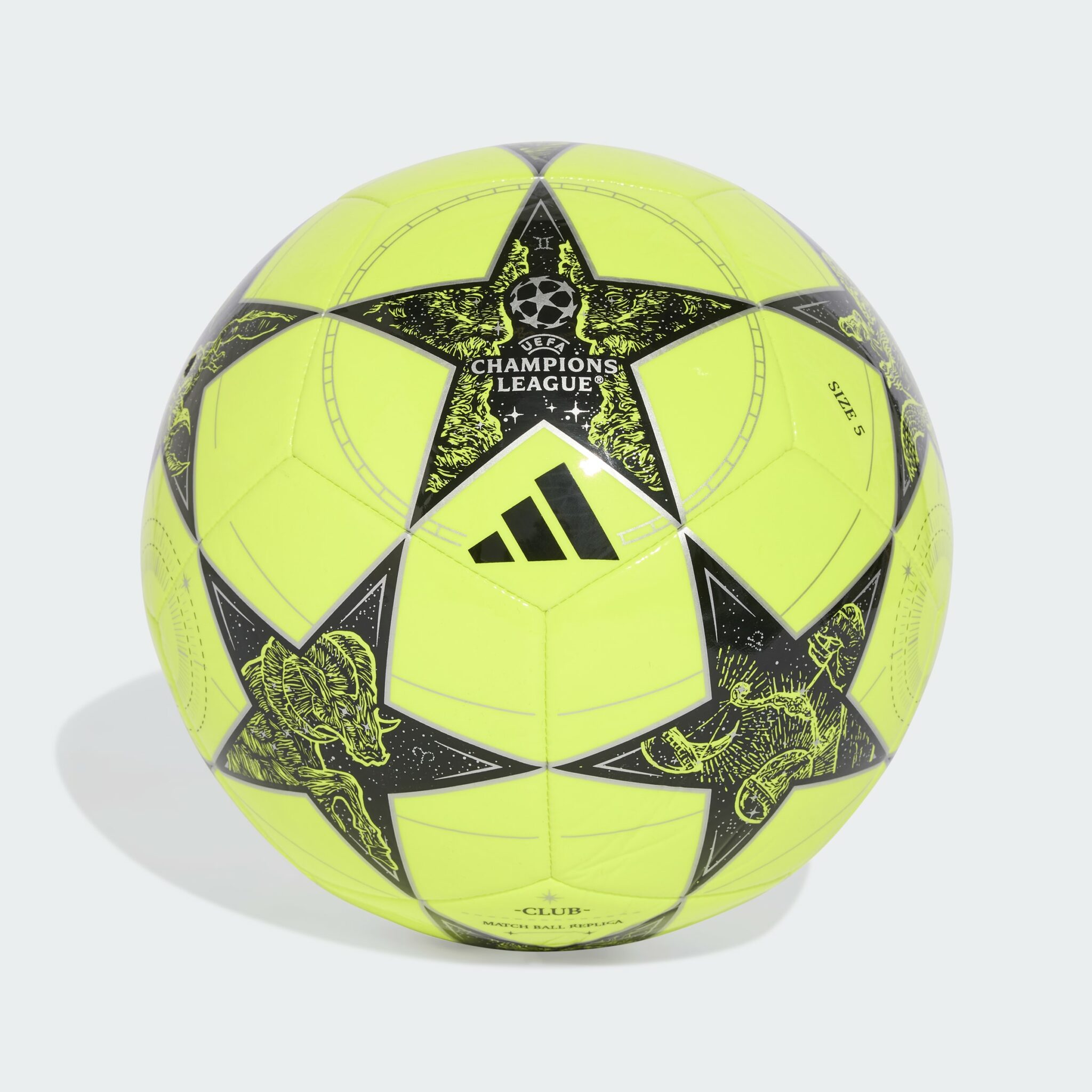 ADIDAS Yellow UCL Club 25/26 League Stage Ball - Image 5