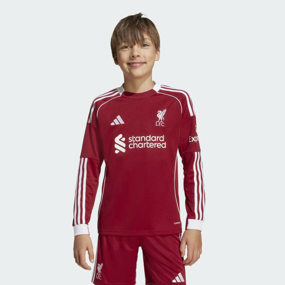 ADIDAS LIVERPOOL HOME 25/26 BARNATREYJA LANGERMA - Image 7