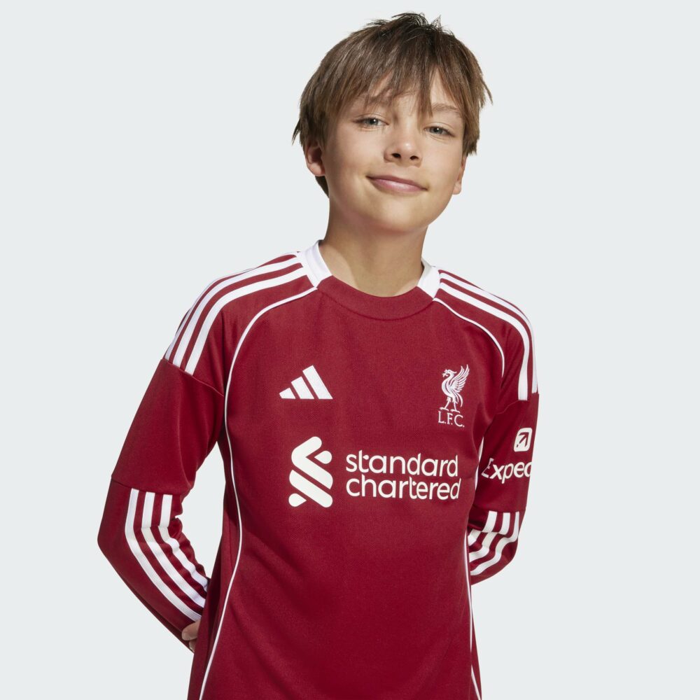 ADIDAS LIVERPOOL HOME 25/26 BARNATREYJA LANGERMA - Image 4