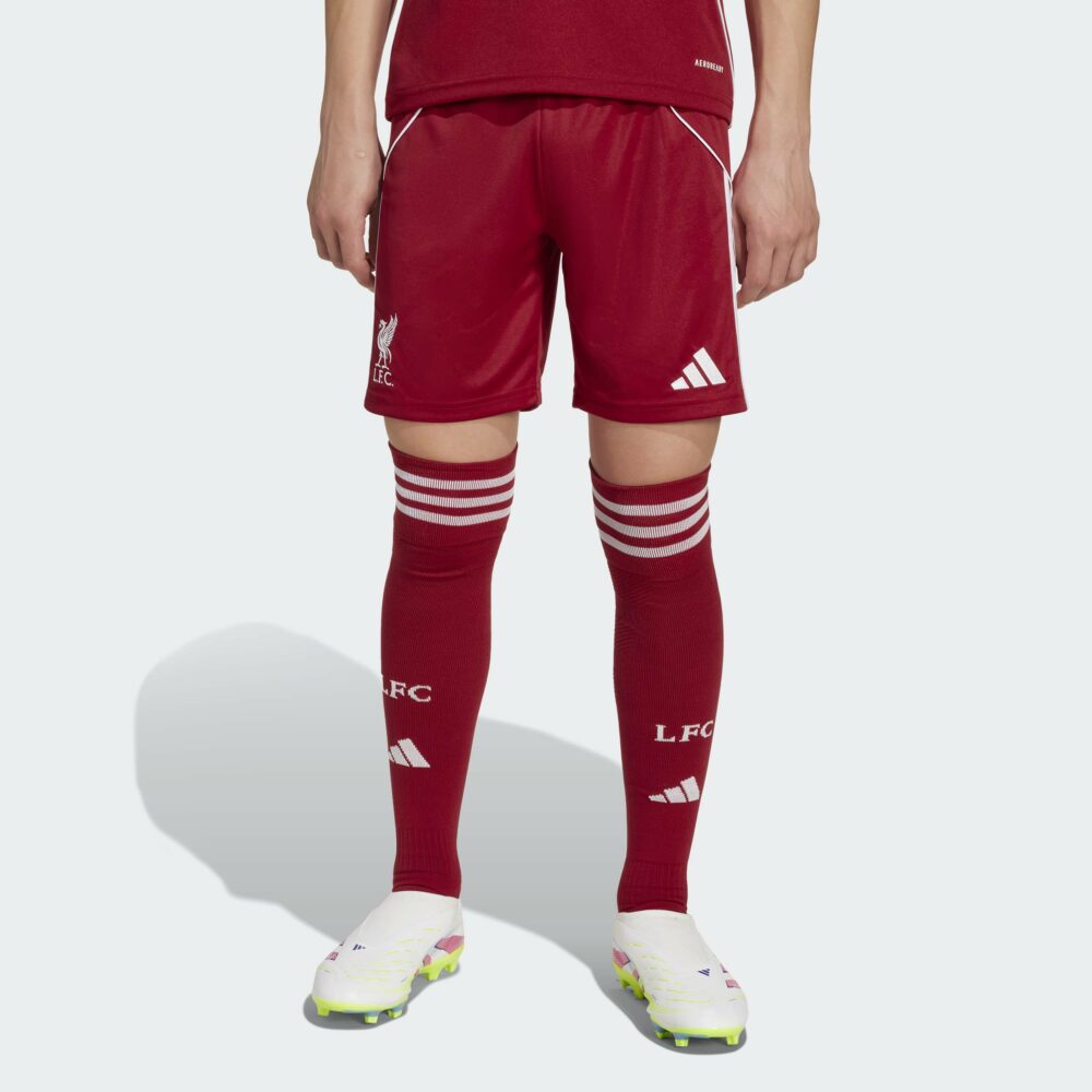 ADIDAS LIVERPOOL HOME 25/26 BARNASTUTTBUXUR - Image 2
