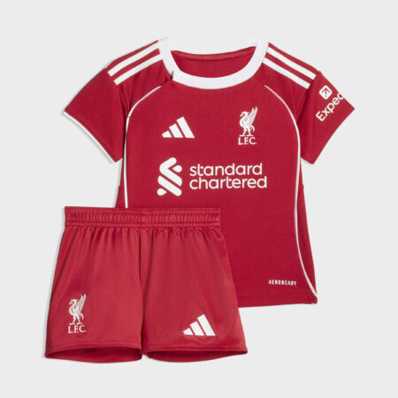 ADIDAS LIVERPOOL FC 25/26 HOME BABY KIT KIDS