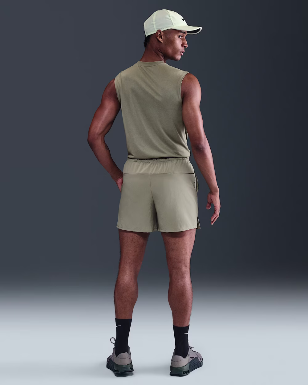 Nike Unlimited Mens Dri-FIT 5" Unlined Versatile Stuttbuxur - Image 3