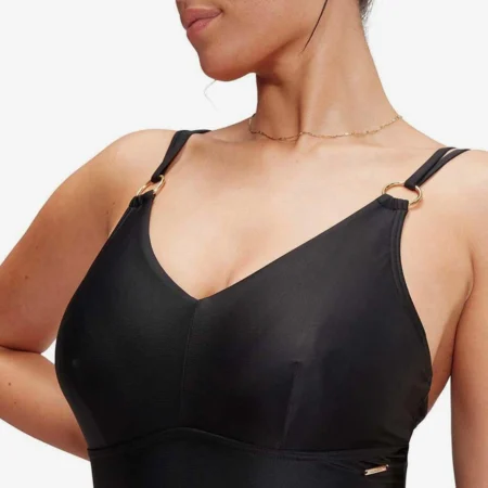 SPEEDO Shaping Strappy Svartur Sundbolur