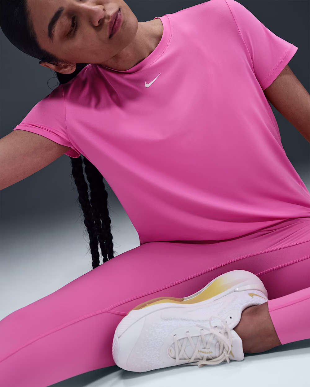Nike One Classic Womens Dri-FIT Short-Sleeve Top