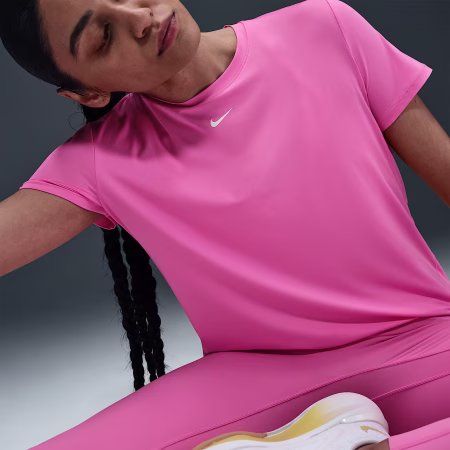 Nike One Classic Womens Dri-FIT Short-Sleeve Top