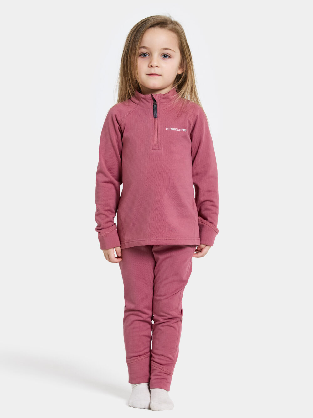 DIDRIKSONS JADIS KIDS SET 5 HEATHER PINK
