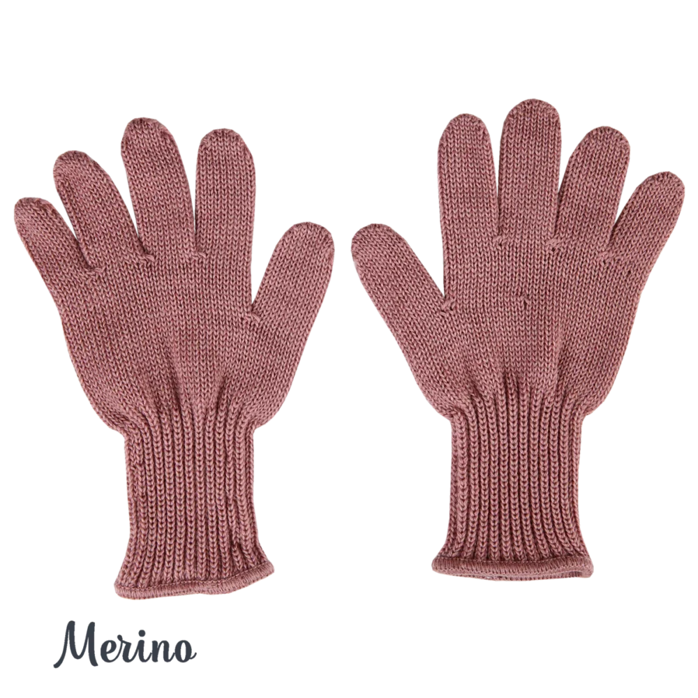 KIVAT MERINO MITTENS BLEIKIR