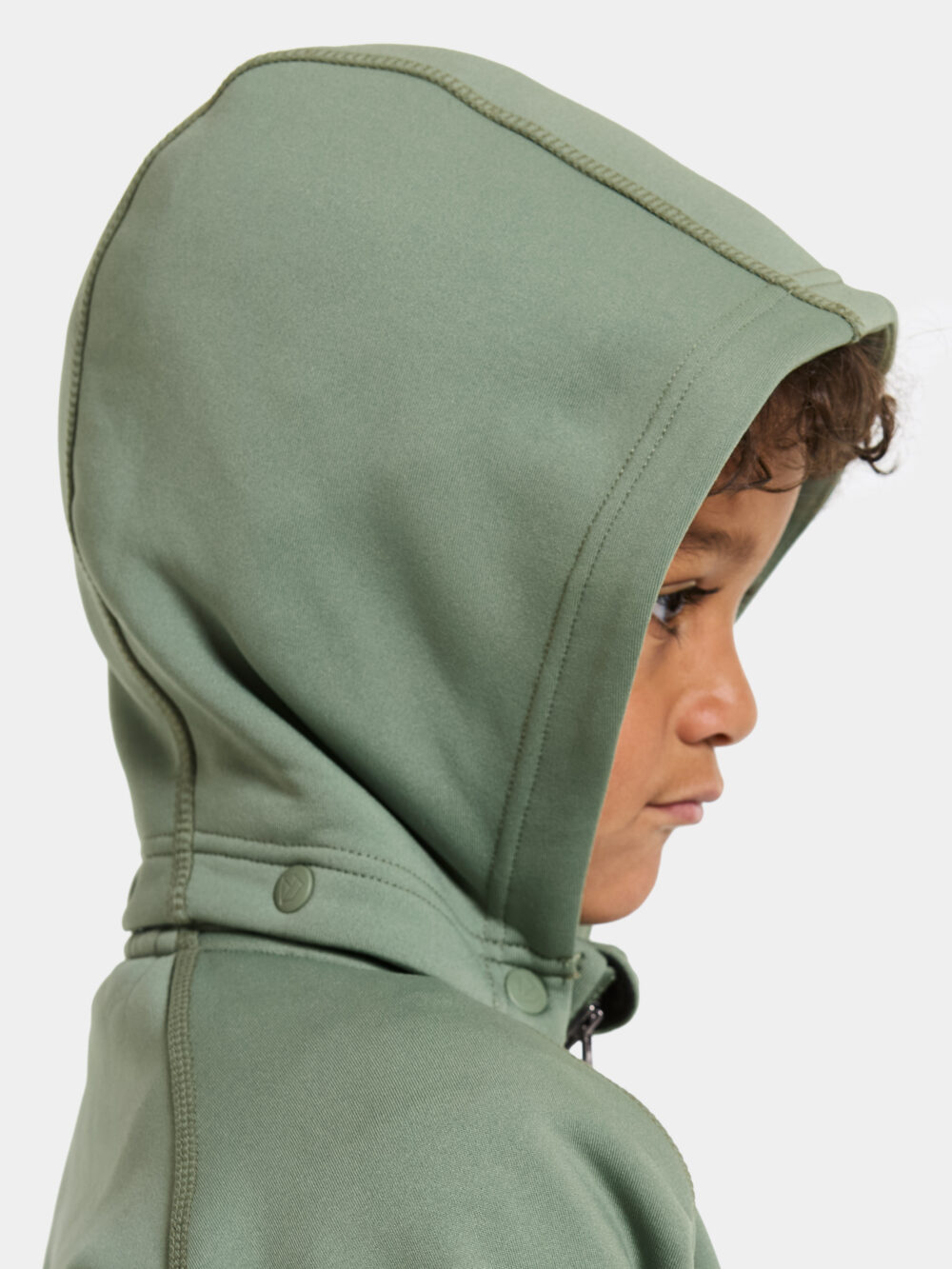 DIDRIKSONS SILJAN KIDS FZ LIGHT MOSS - Image 2