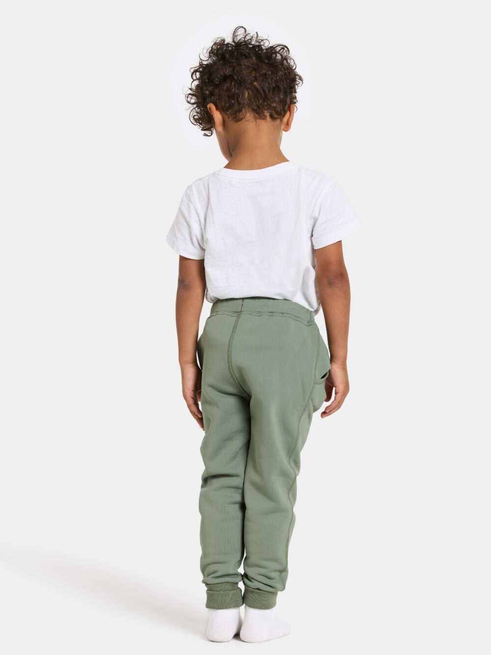 DIDRIKSONS SILJAN KIDS PNT LIGHT MOSS - Image 4