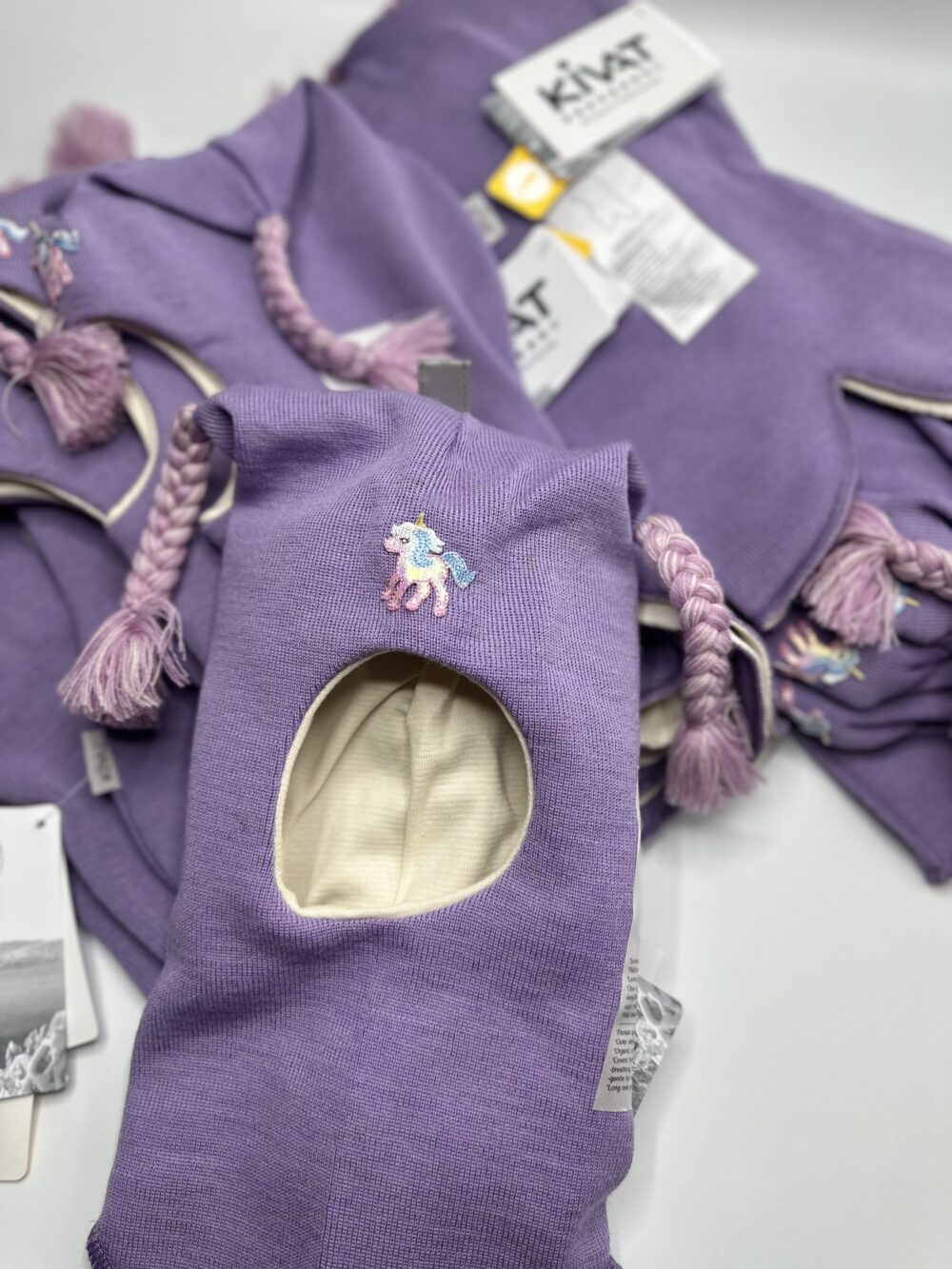 Kivat fjólublá með fléttu - Image 3