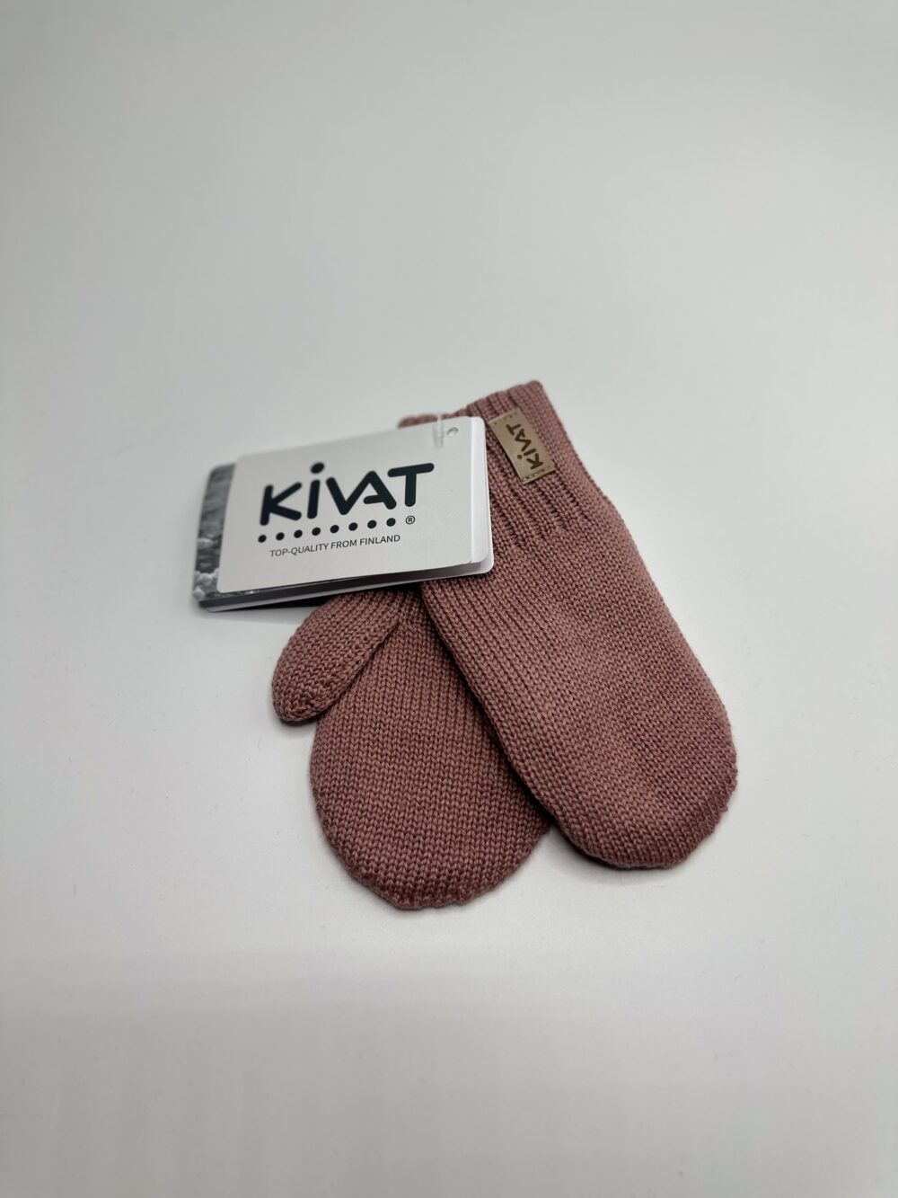 Kivat tvöfaldir merinoull vettlingar bleikur - Image 8