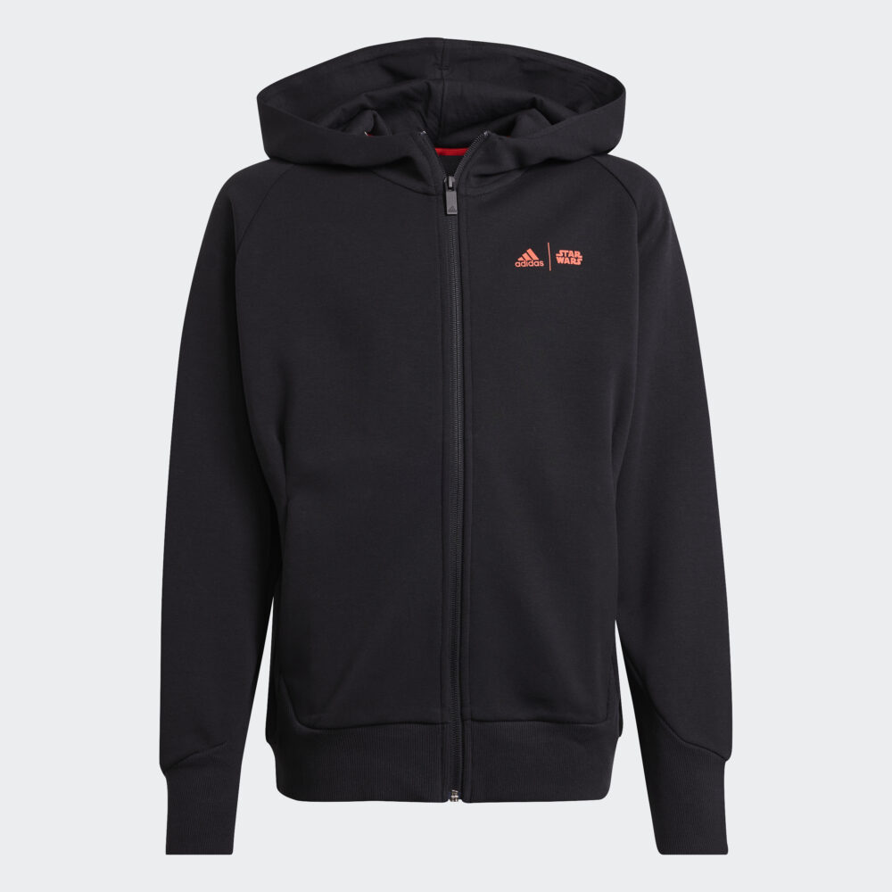 Adidas x Star Wars ZNE Fleece barnahettupeysa - Image 3