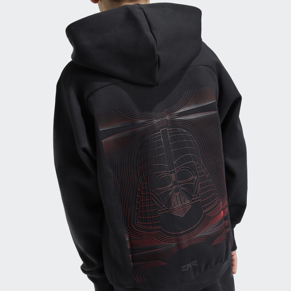 Adidas x Star Wars ZNE Fleece barnahettupeysa - Image 5