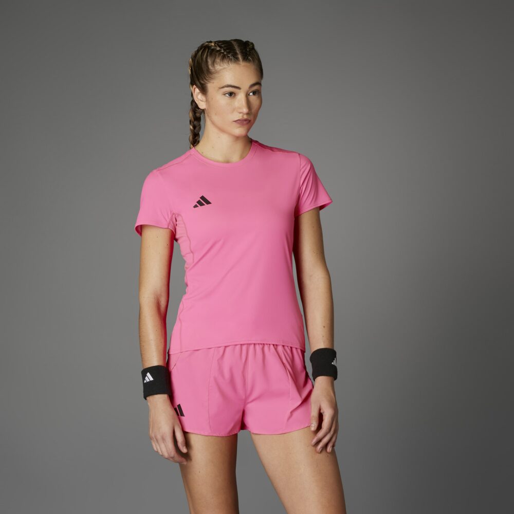 Adidas Adizero Bleikur Stuttermabolur - Image 2