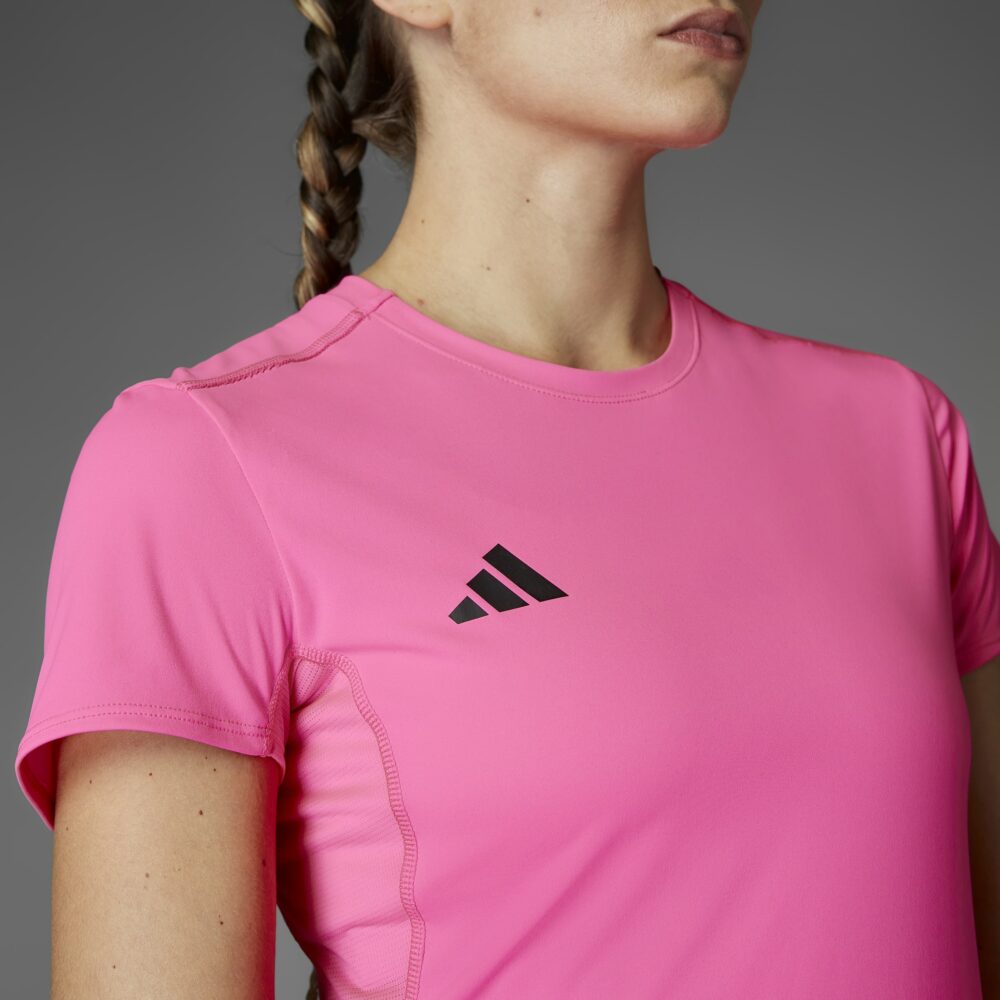 Adidas Adizero Bleikur Stuttermabolur - Image 9