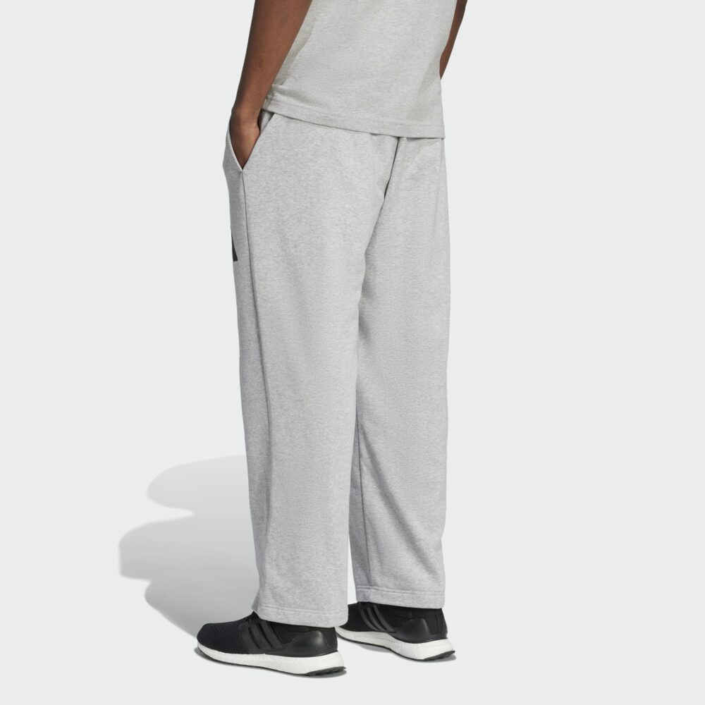 Adidas Wide Pant FT Herrabuxur grátt - Image 6