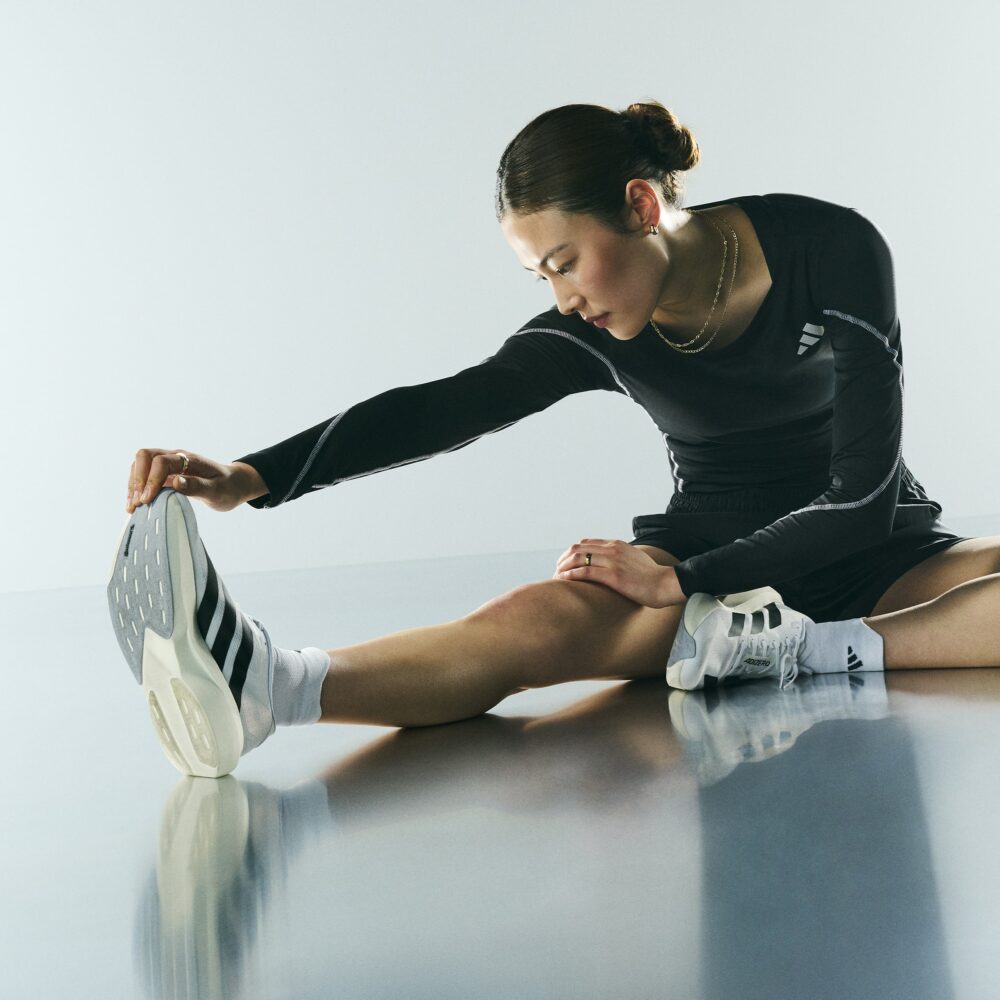 ADIDAS ADIZERO EVO SL SHOES hvitur/svartur - Image 10