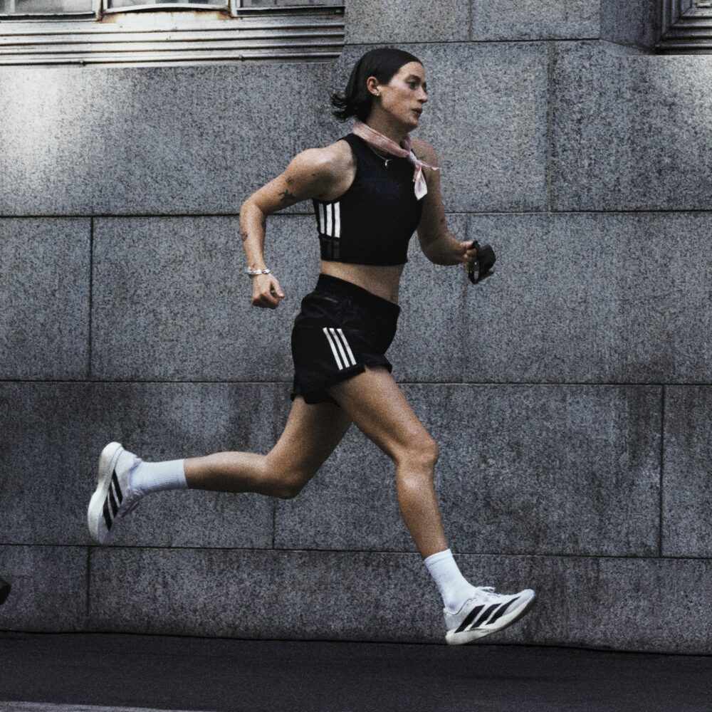 ADIDAS ADIZERO EVO SL SHOES hvitur/svartur - Image 11