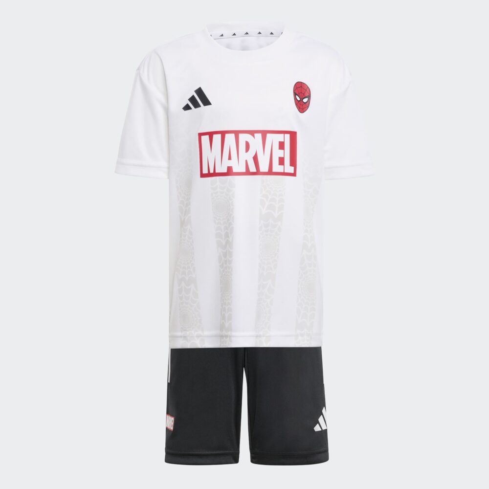 Adidas White Marvel Spider-Man Tee Set Kids - Image 9