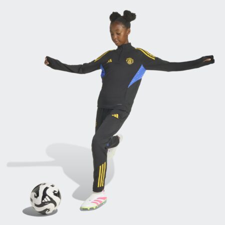 Adidas Manchester United Æfingapeysa Svört/Gul
