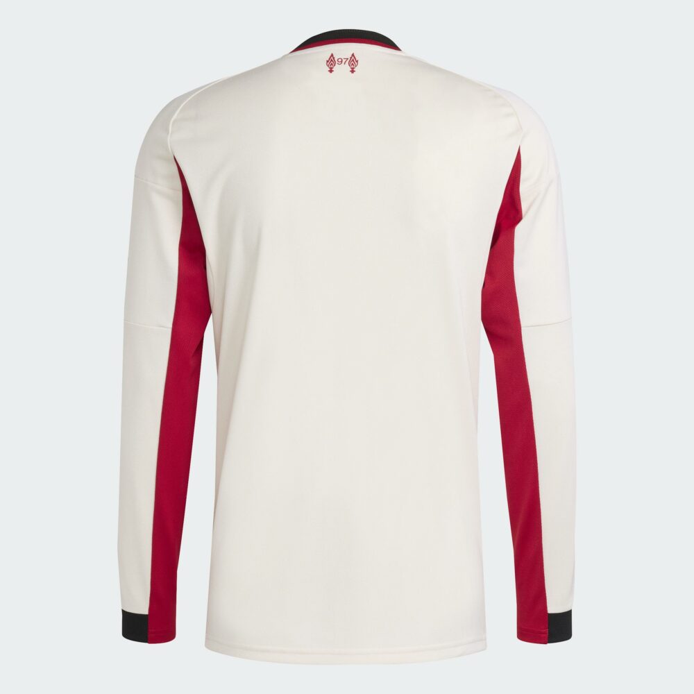 Adidas Liverpool Away Fullorðinstreyja 25/26 Langerma - Image 5