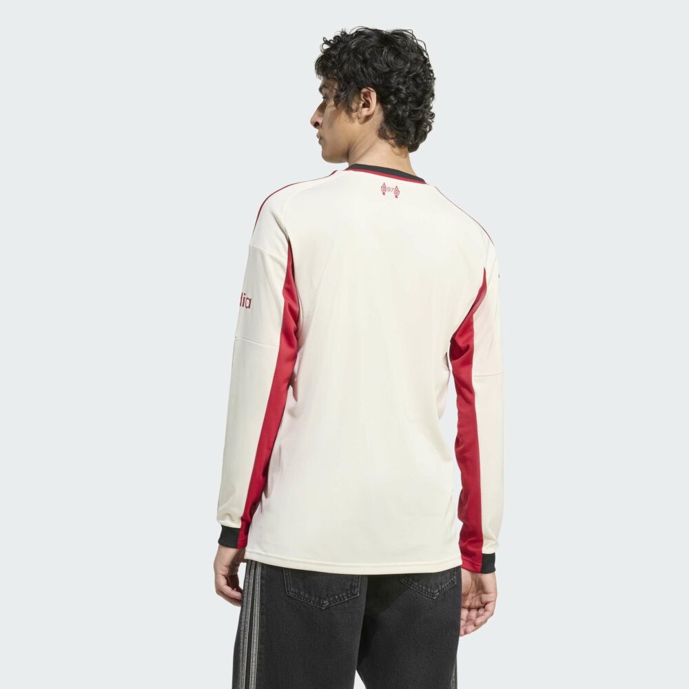 Adidas Liverpool Away Fullorðinstreyja 25/26 Langerma - Image 3
