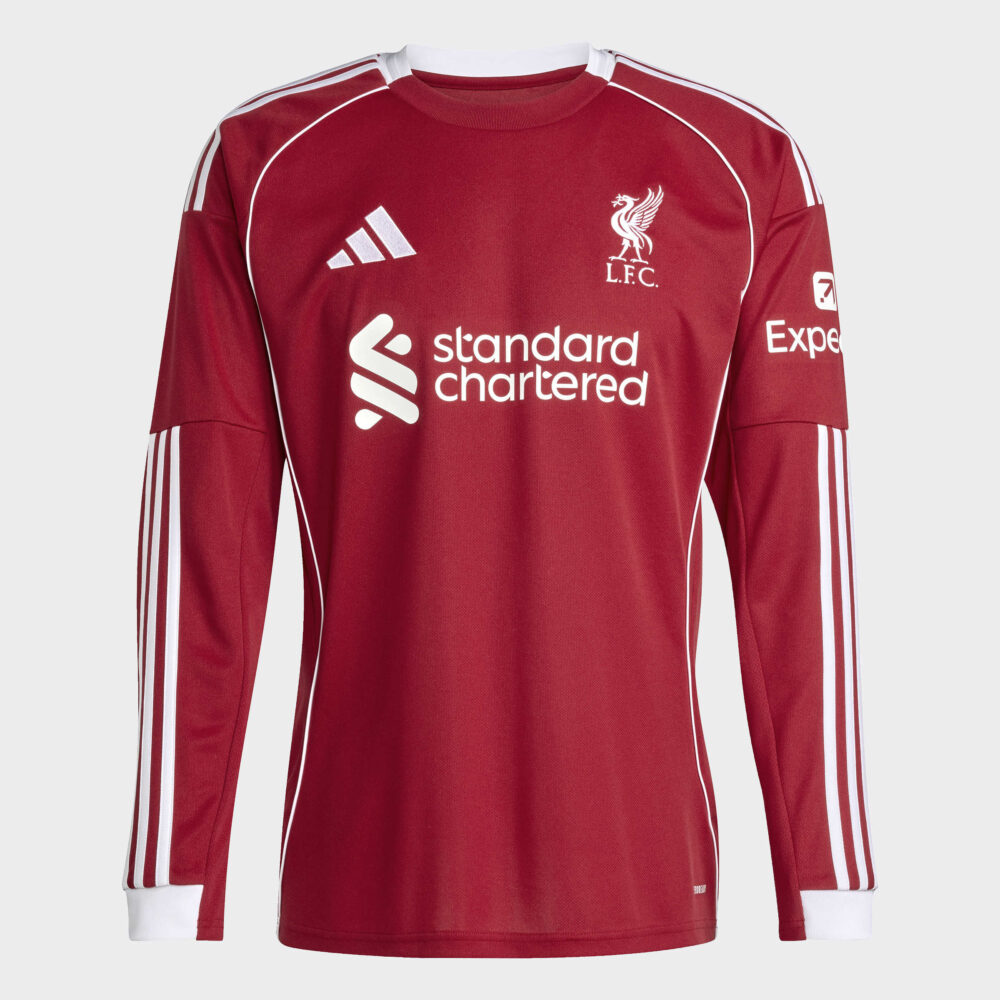 Adidas Liverpool Home Fullorðinstreyja Langerma - Image 8