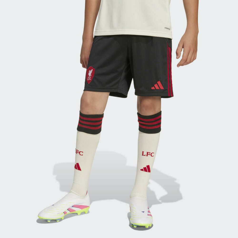 Adidas Liverpool Away 25/26 barnastuttbuxur - Image 3