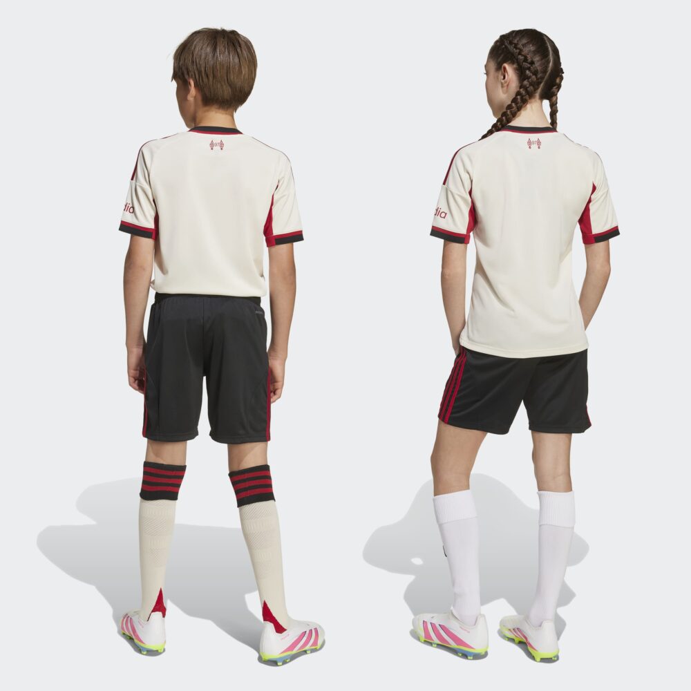 Adidas Liverpool Away 25/26 barnastuttbuxur - Image 8