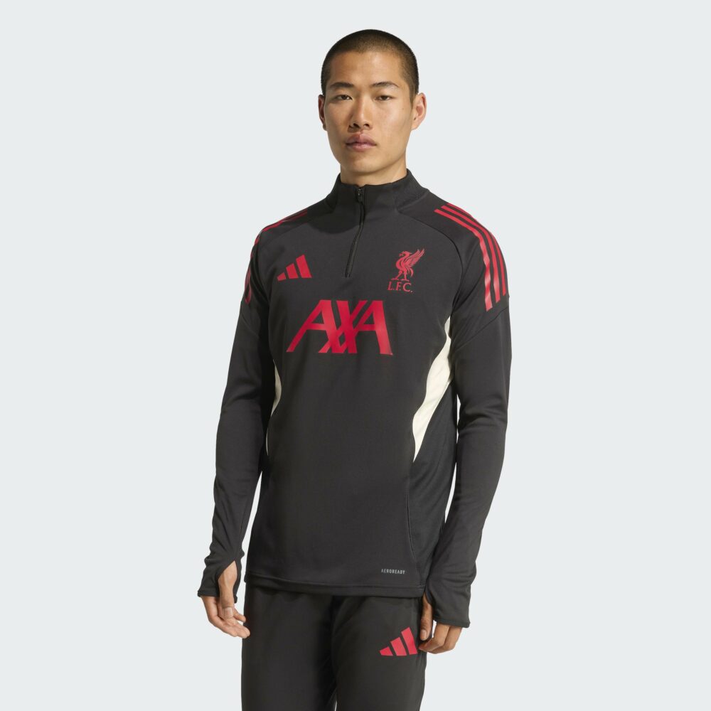 Adidas Liverpool Æfingapeysa Fullorðins Svört - Image 4