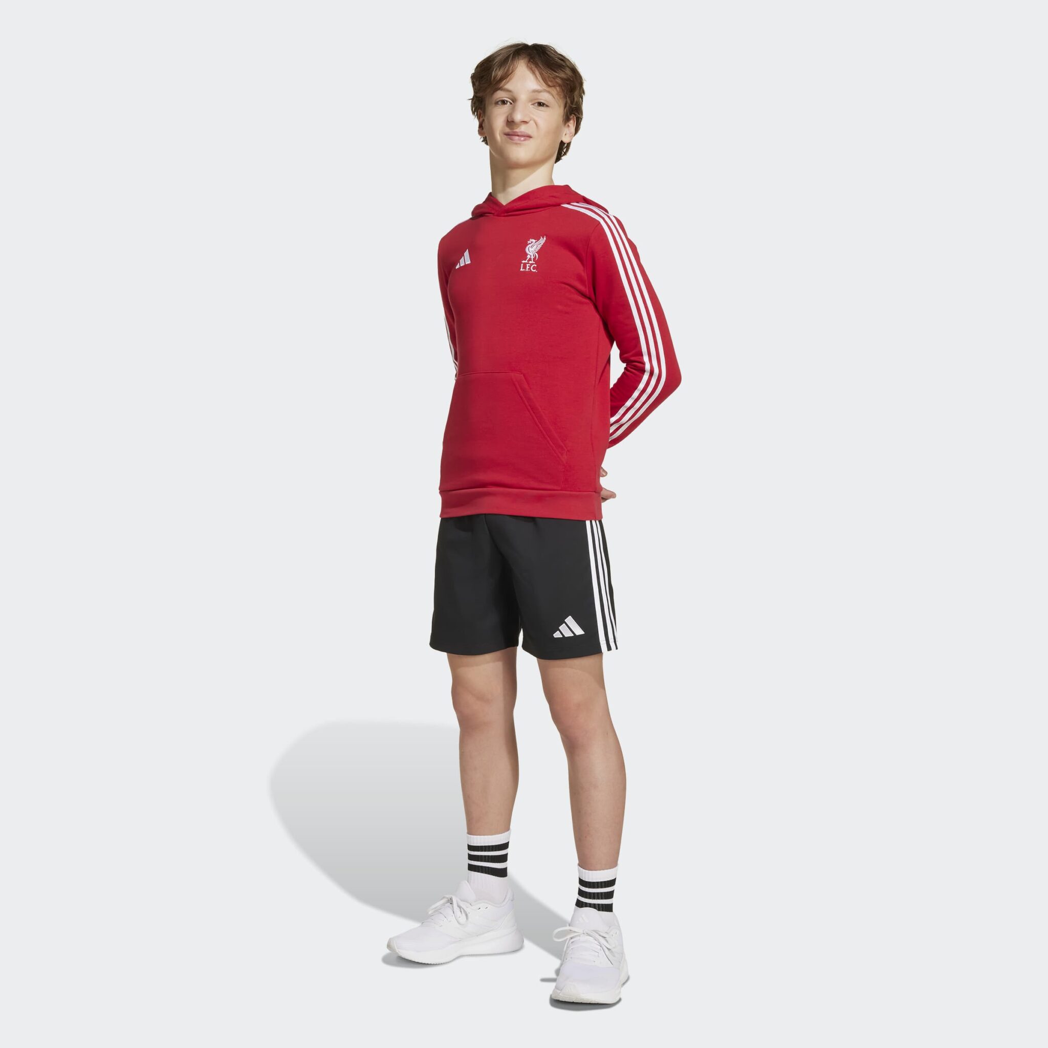 Adidas Liverpool Hettupeysa Rauð Barna - Image 6