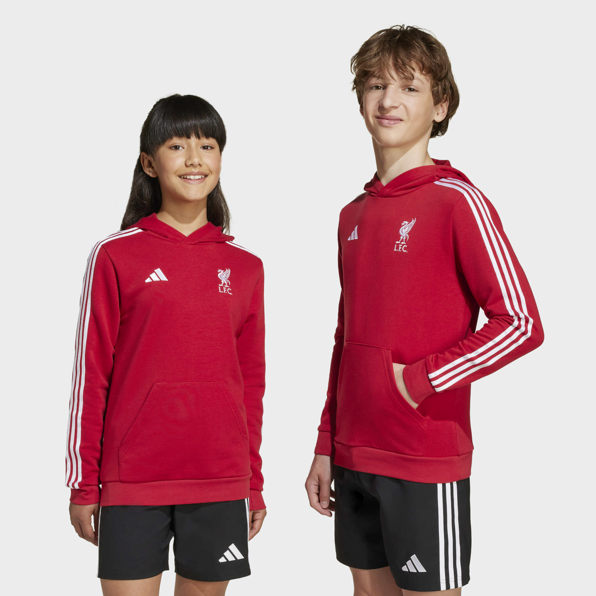 Adidas Liverpool Hettupeysa Rauð Barna - Image 2