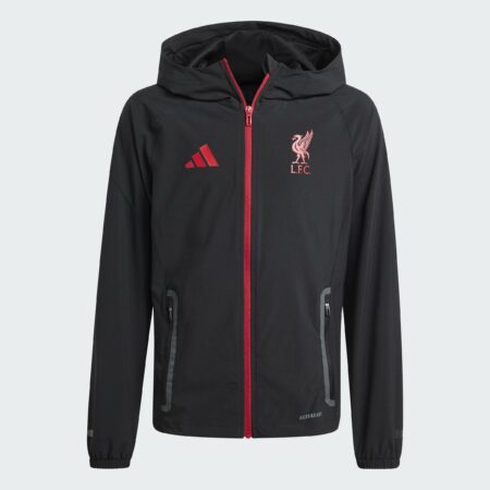 Adidas Liverpool FC Tiro 25 Competition Vis Tech Travel Jacket Barna