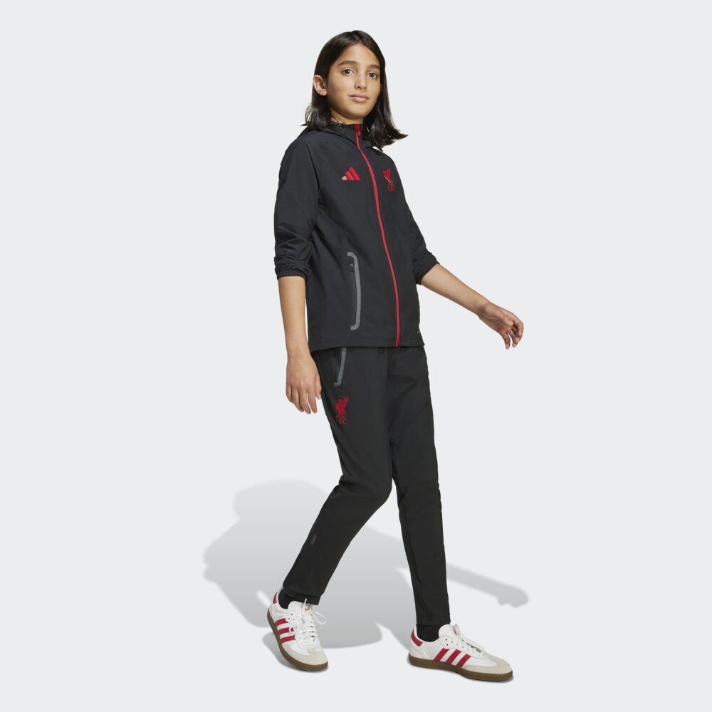 Adidas Liverpool FC Tiro 25 Competition Vis Tech Travel Jacket Barna - Image 7
