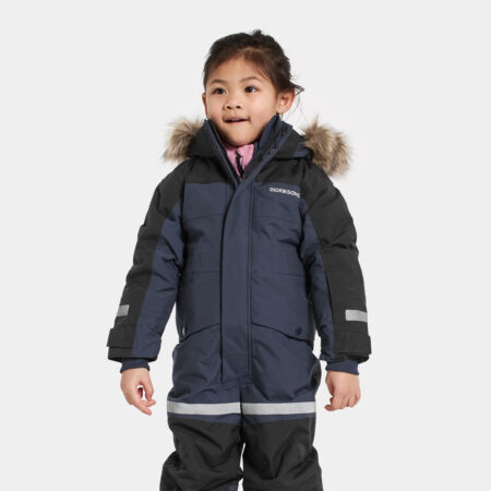 DIDRIKSONS KULDAGALLI BJARVEN KIDS COVER 4 NAVY