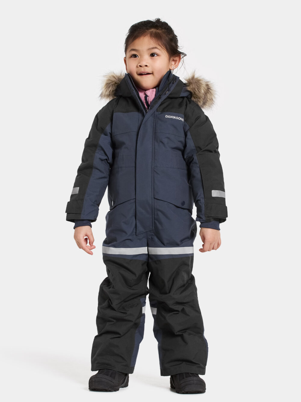 DIDRIKSONS KULDAGALLI BJARVEN KIDS COVER 4 NAVY - Image 4