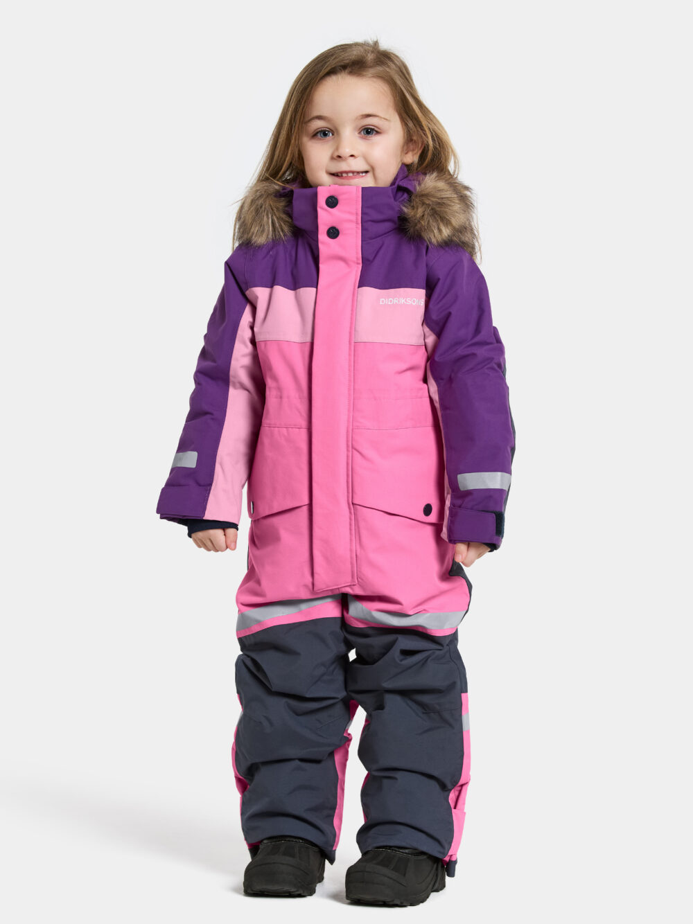 DIDRIKSONS KULDAGALLI BJARVEN KIDS COVER 4 SWEET PINK