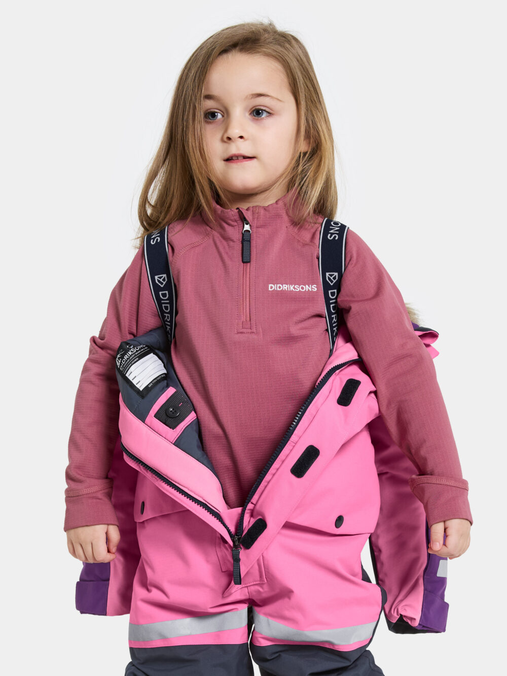 DIDRIKSONS KULDAGALLI BJARVEN KIDS COVER 4 SWEET PINK - Image 2