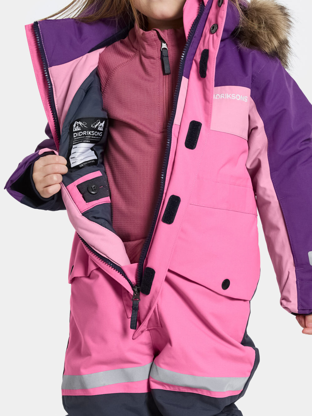 DIDRIKSONS KULDAGALLI BJARVEN KIDS COVER 4 SWEET PINK - Image 8
