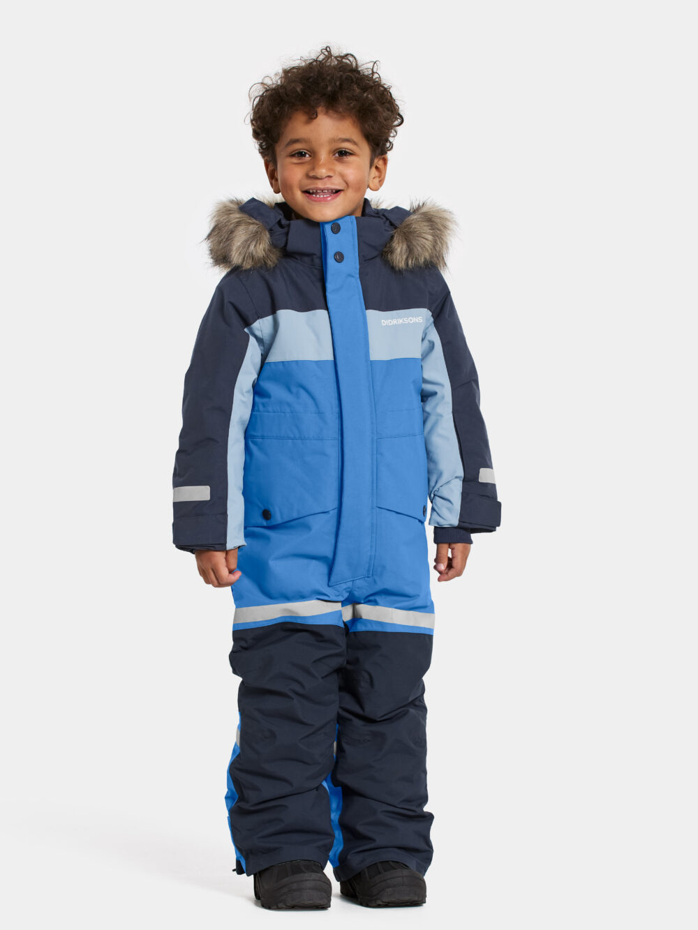DIDRIKSONS KULDAGALLI BJARVEN KIDS COVER 4 SAPHIRE BLUE