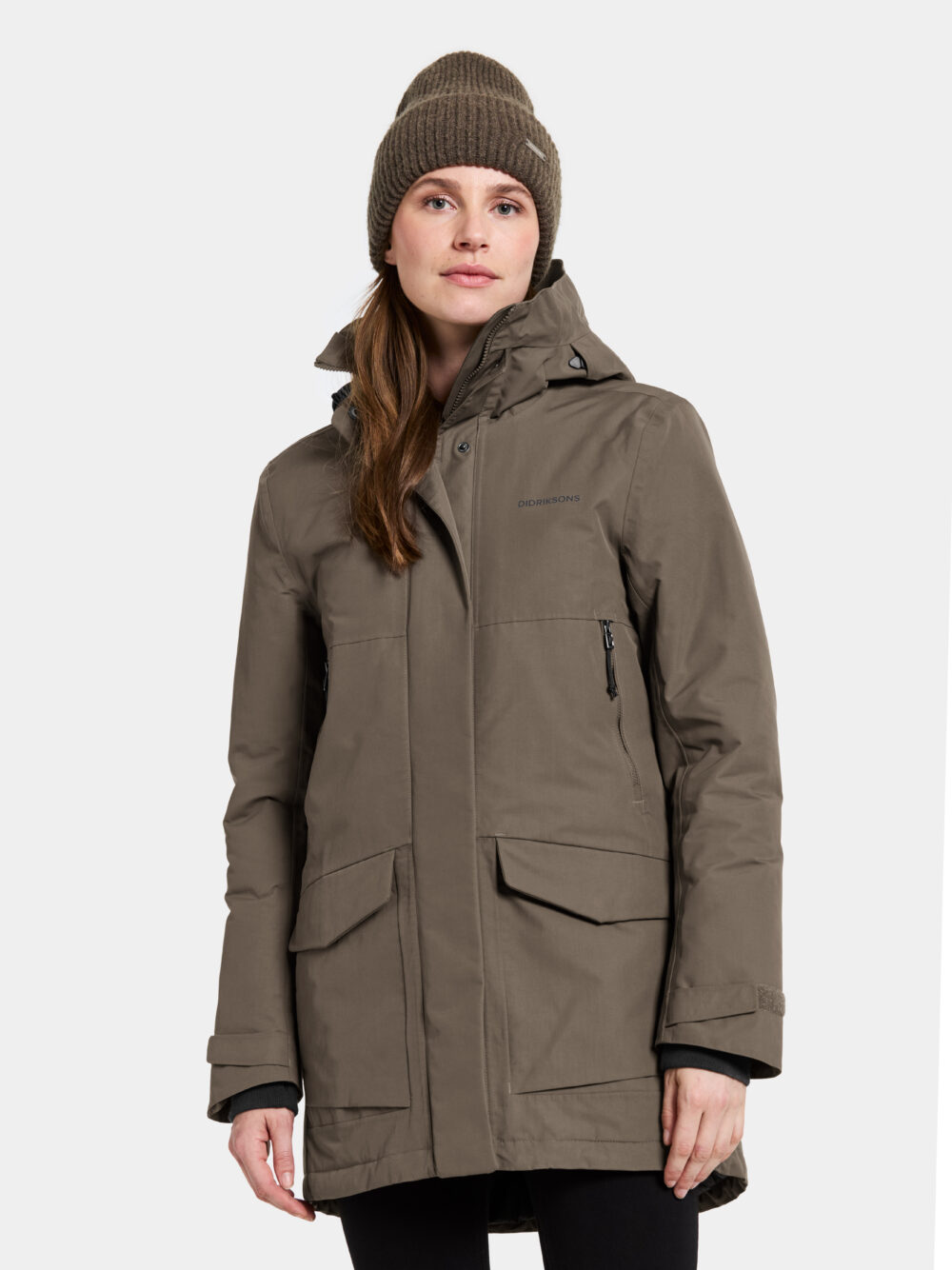 FRIDA WNS PARKA MOCHA BROWN DIDRIKSONS