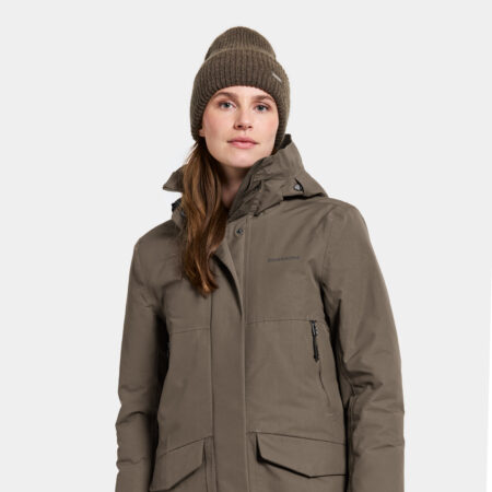 FRIDA WNS PARKA MOCHA BROWN DIDRIKSONS