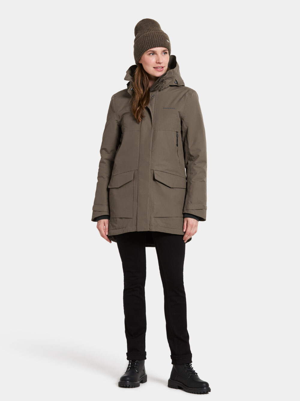 FRIDA WNS PARKA MOCHA BROWN DIDRIKSONS - Image 4